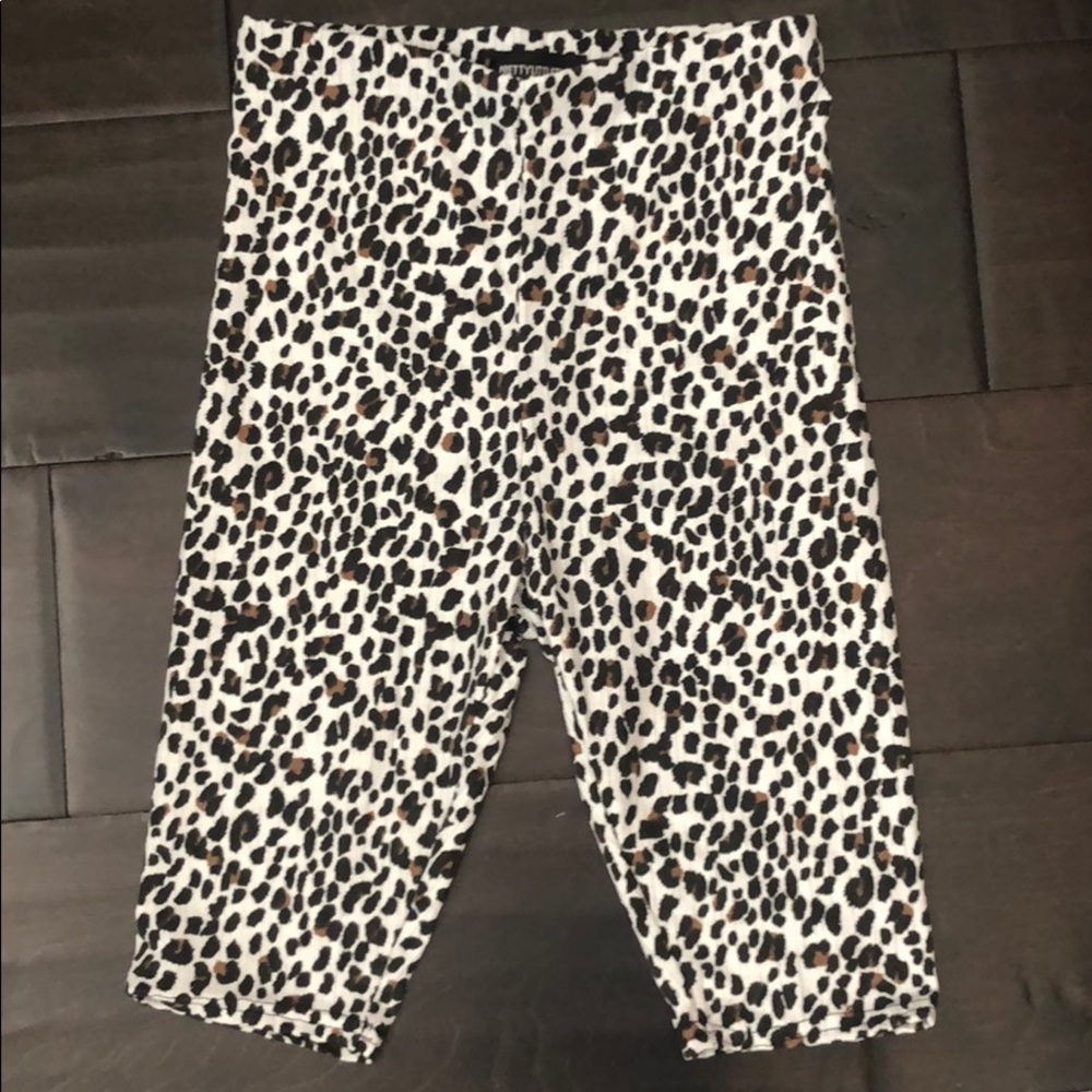 Cheetah Biker Shorts